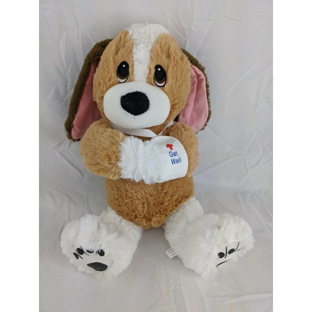 First Main Melancholy Mel‎ Dog Plush 14 Inch Get Well Stuffed Animal Toy
